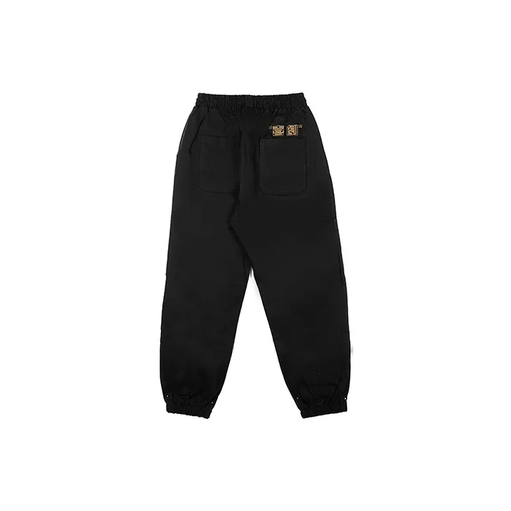 FRLMK Casual Pants Unisex Black-1