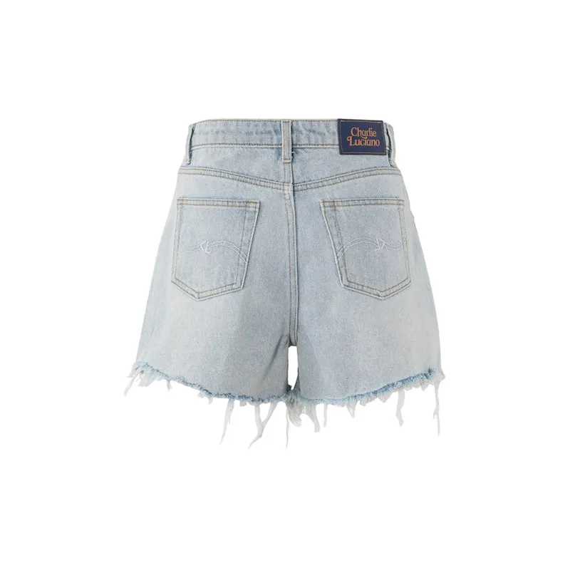 Charlie Luciano Shorts Unisex Light Blue-2