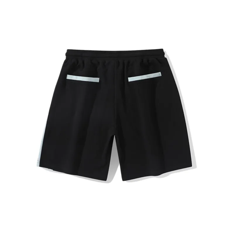 LAMLICKA Loose Fit Shorts Unisex Black-1