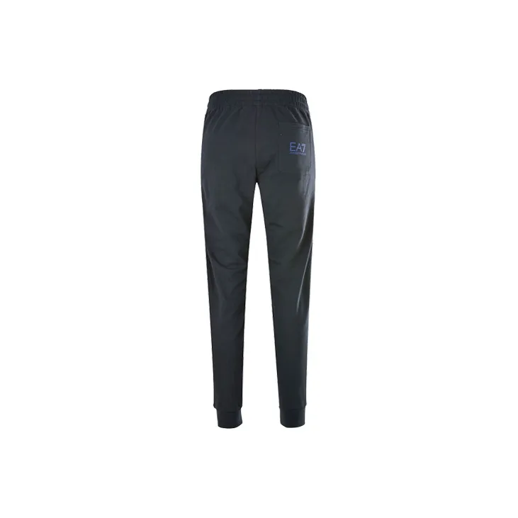 EMPORIO ARMANI EA7 Knitted Sweatpants Men Dark Blue-1