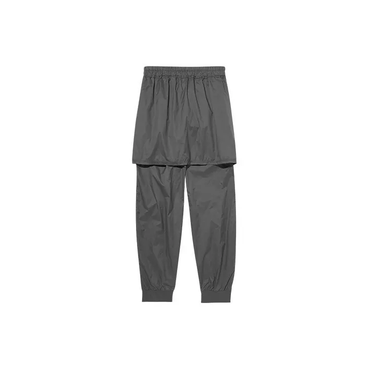 Rick Owens X Champion Casual Pants Unisex Gray-1