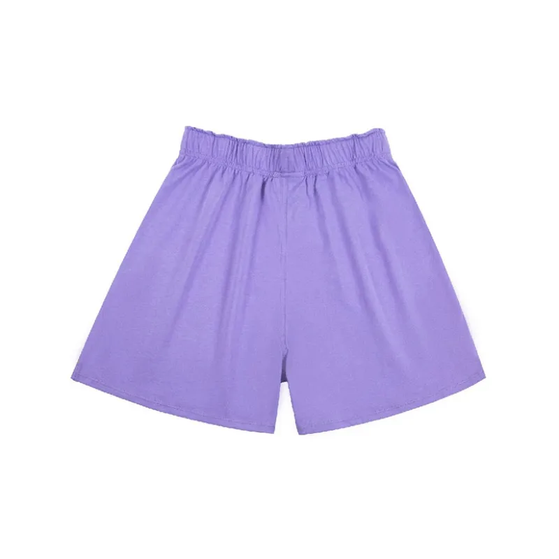 Drew House Letter Logo Series Casual Shorts Unisex Lavender-1