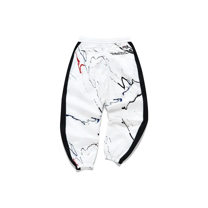 FILA FUSION Knitted Sweatpants Men Lightning Iridescent-1