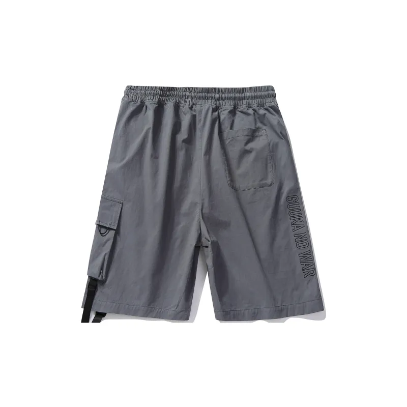 Guuka Cargo Shorts Men Medium Gray-1