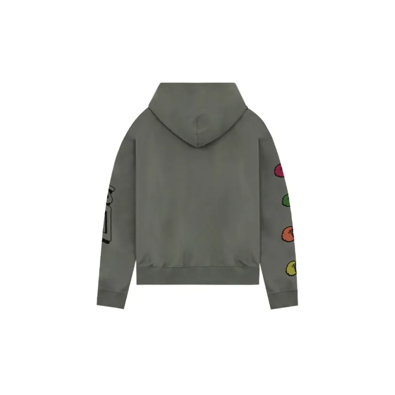 WE11DONE Sweatshirts Unisex Army Green-1