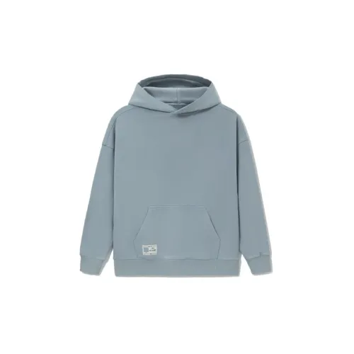 LINING Sports Life Collection Sweatshirts Unisex Light Gray Blue