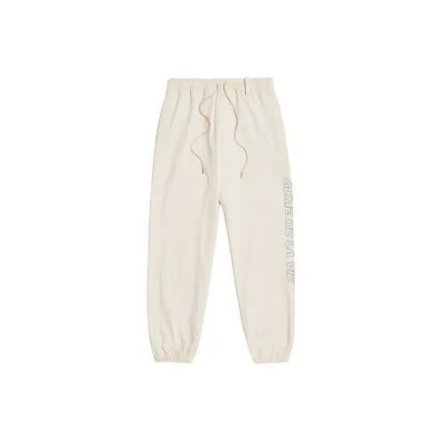 Acme De La Vie Knitted Sweatpants Unisex Cream White