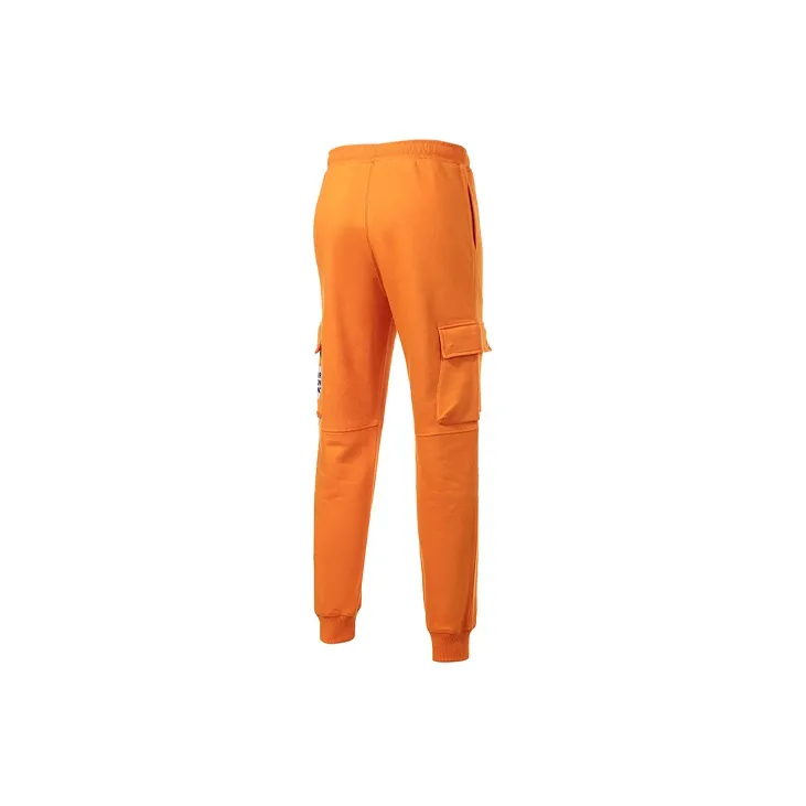 Burberry Knitted Sweatpants Men Orange-2