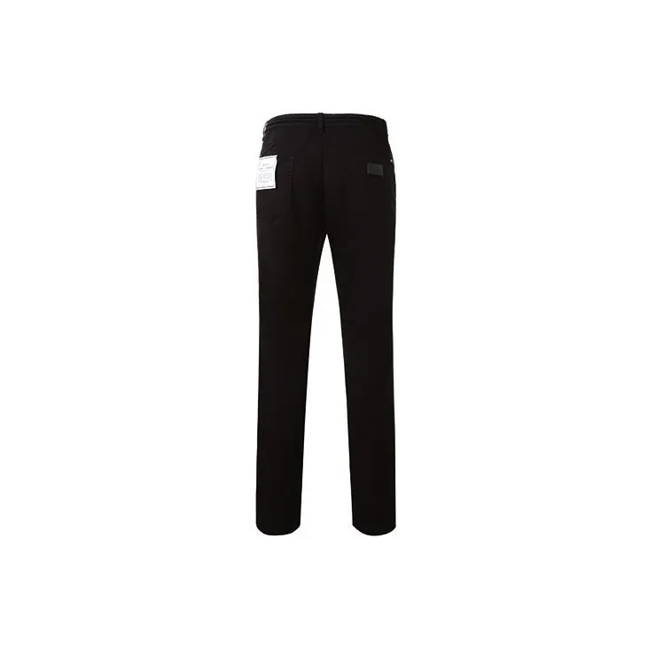 Zzegna Knitted Sweatpants Men Black-1