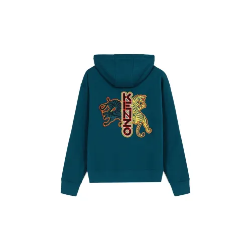 KENZO Sweatshirts Men Duck Blue