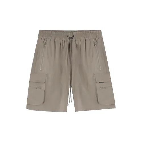 REPRESENT Casual Shorts Men Taupe