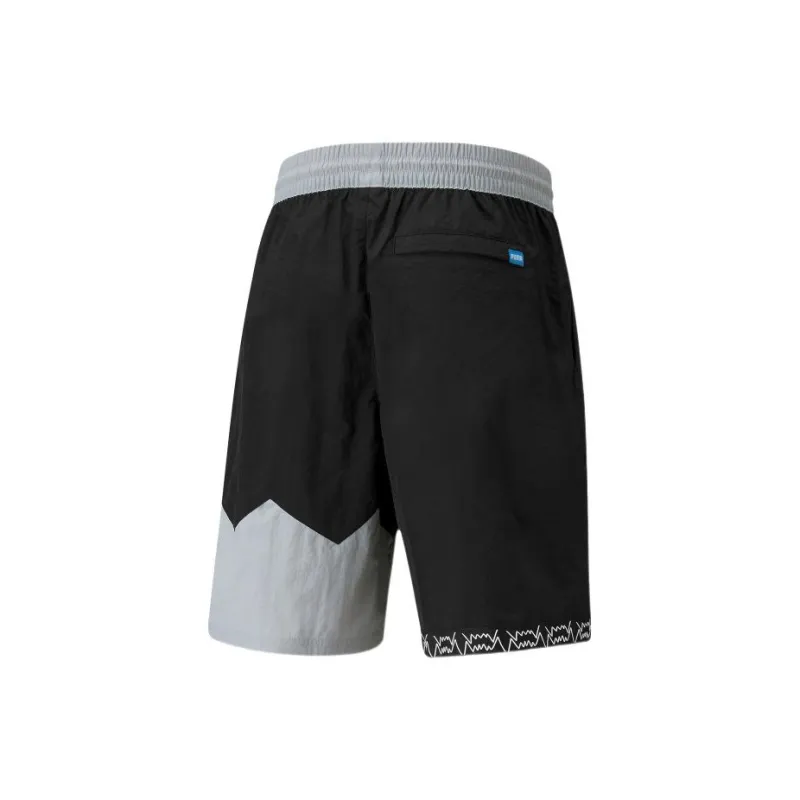 PUMA Casual Shorts Men Black Gray Color-1