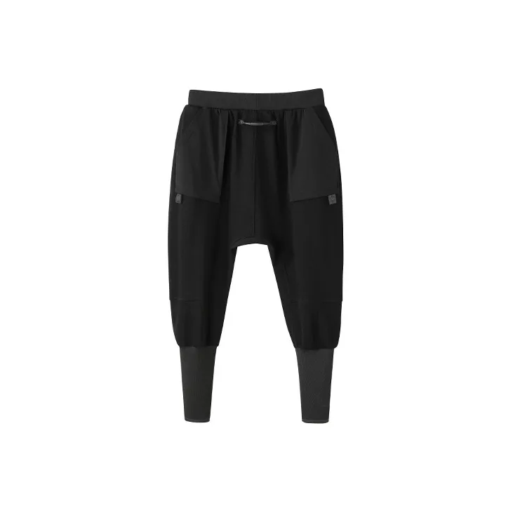 NORVINCY Western Outdoor Trendy Solid Color Cargo Pants Unisex-1
