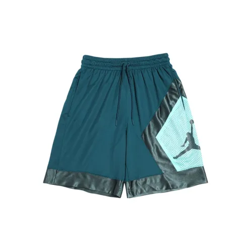 Jordan Jumpman Diamond Casual Shorts Men Blue/Green