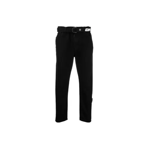 OFF WHITE SS21 Jeans Men Black