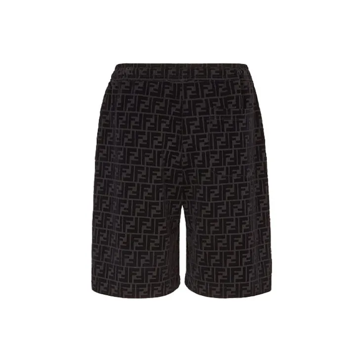 FENDI Casual Shorts Men's Black-1