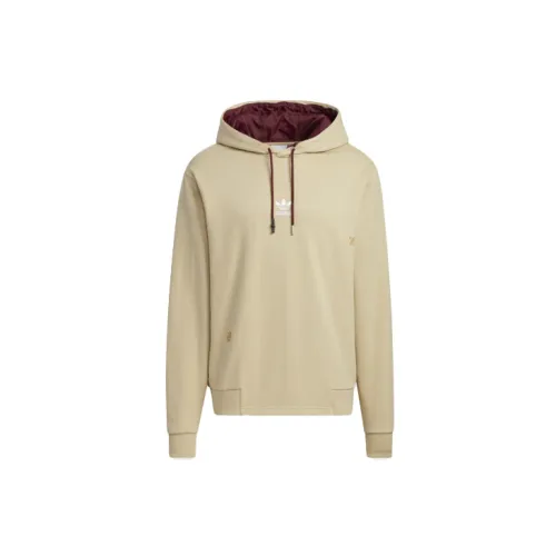 Adidas Originals CNY HOODY Sweatshirts Unisex Prairie Brown