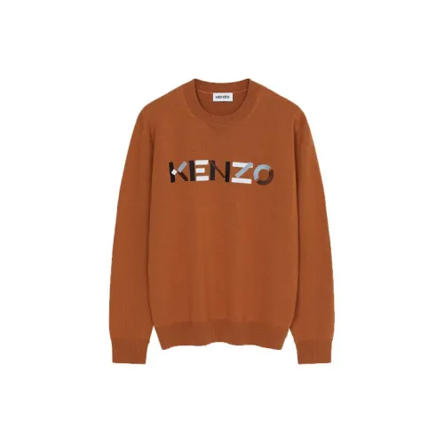 KENZO Sweaters Men Orange