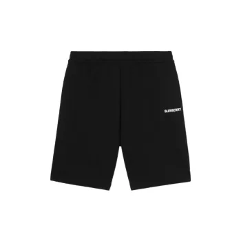Burberry Logo Print Shorts