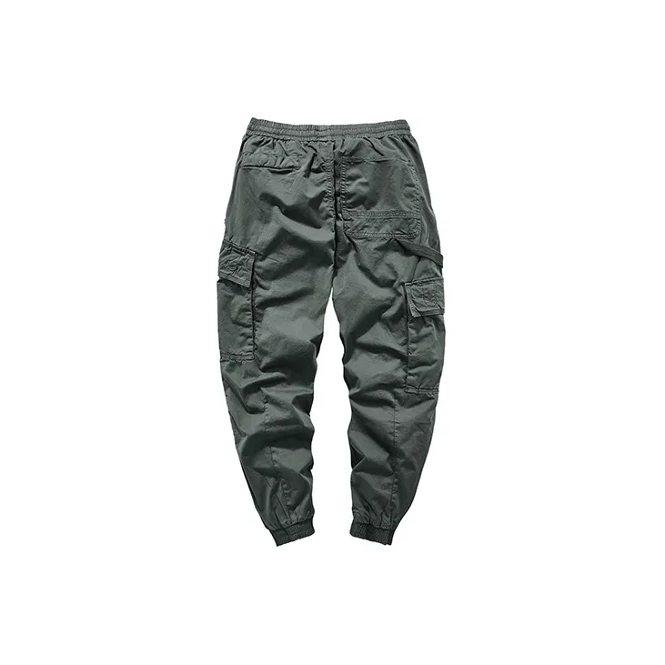 VIP Drawstring Elastic Cuff Casual Pants Men's-1