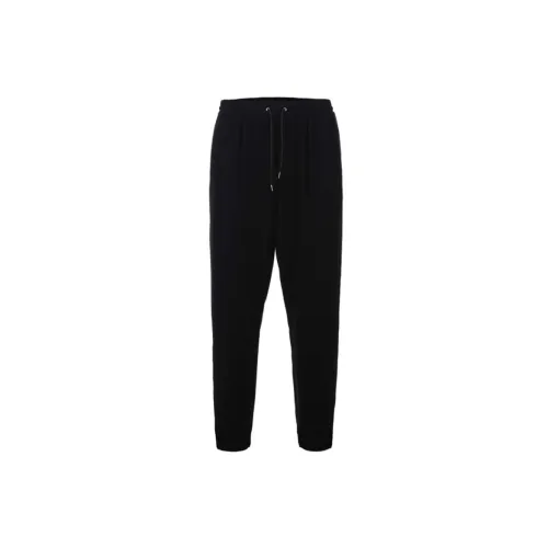 Alexander McQueen Knitted Sweatpants Men Black