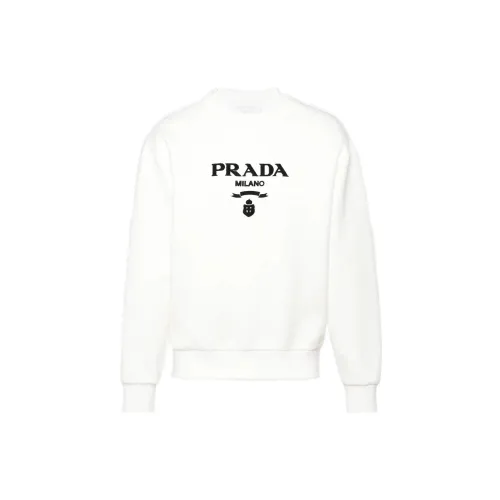 PRADA Sweatshirts Men White