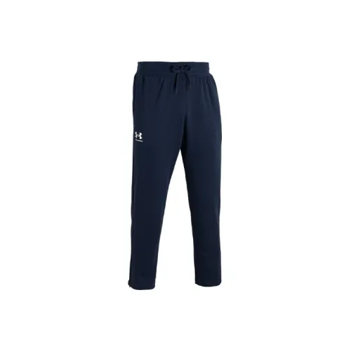 Under Armour Knitted Sweatpants Men Blue