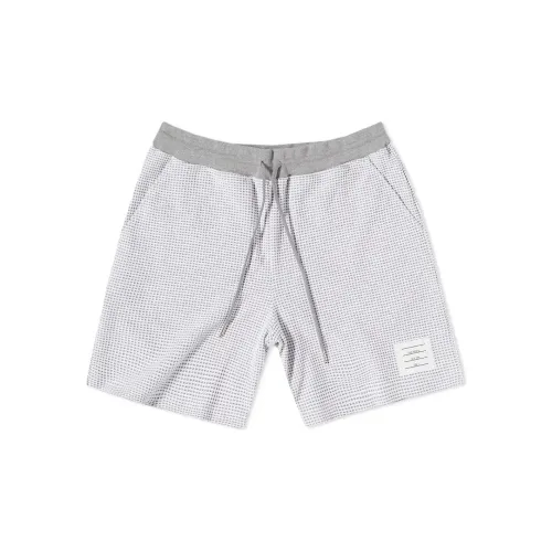 THOM BROWNE Casual Shorts Men Light Gray