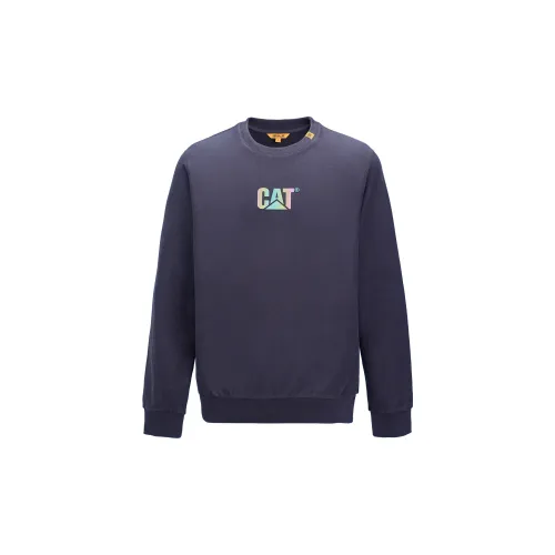 CAT Sweatshirts Unisex Dark Blue