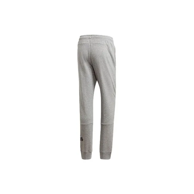 Adidas Knitted Sweatpants Men Medium Heather Gray-1