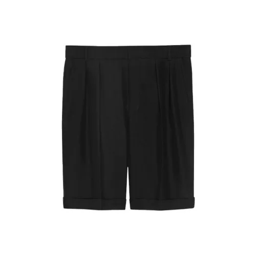 SAINT LAURENT Casual Shorts Men Black