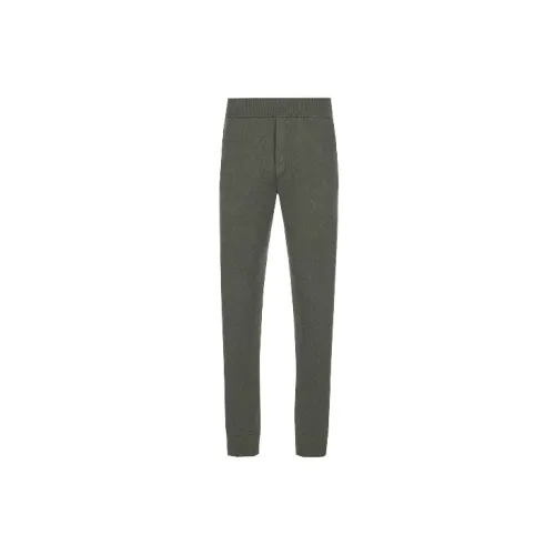 DIOR Quarterly New Products Knitted Sweatpants Men Olive