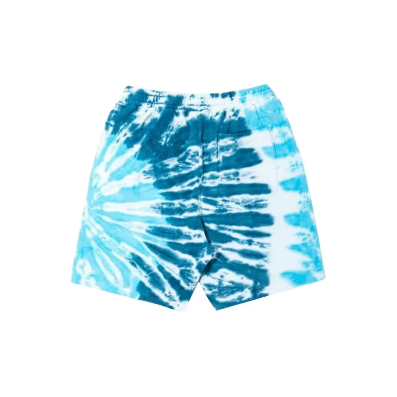 New Era Casual Shorts Unisex Blue With White Lettering-1