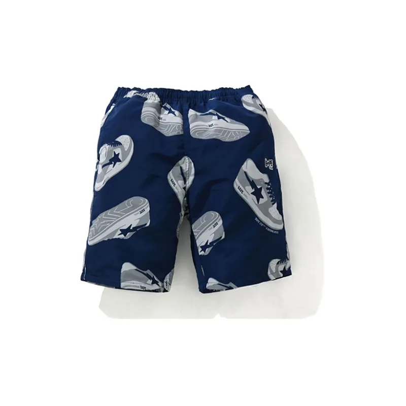 A BATHING APE Sta Random Track Shorts-4