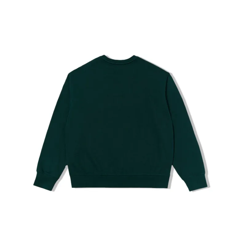 BENDL'S Crew Neck Loose Fit Regular Sweatshirt Unisex Green-1