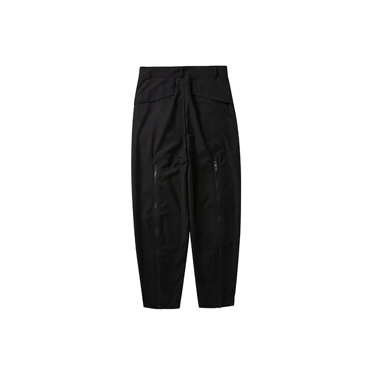 FPA Straight Casual Pants Unisex Black-1