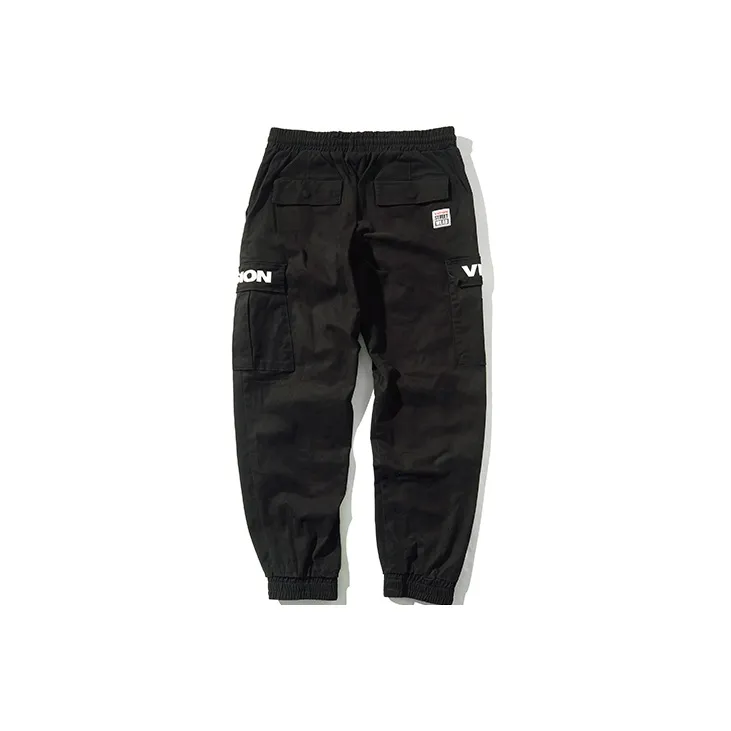 Vision Street Wear Casual Pants Unisex Black-1