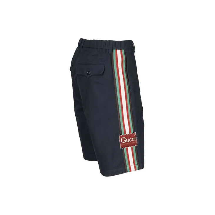GUCCI Casual Shorts Men Navy-2