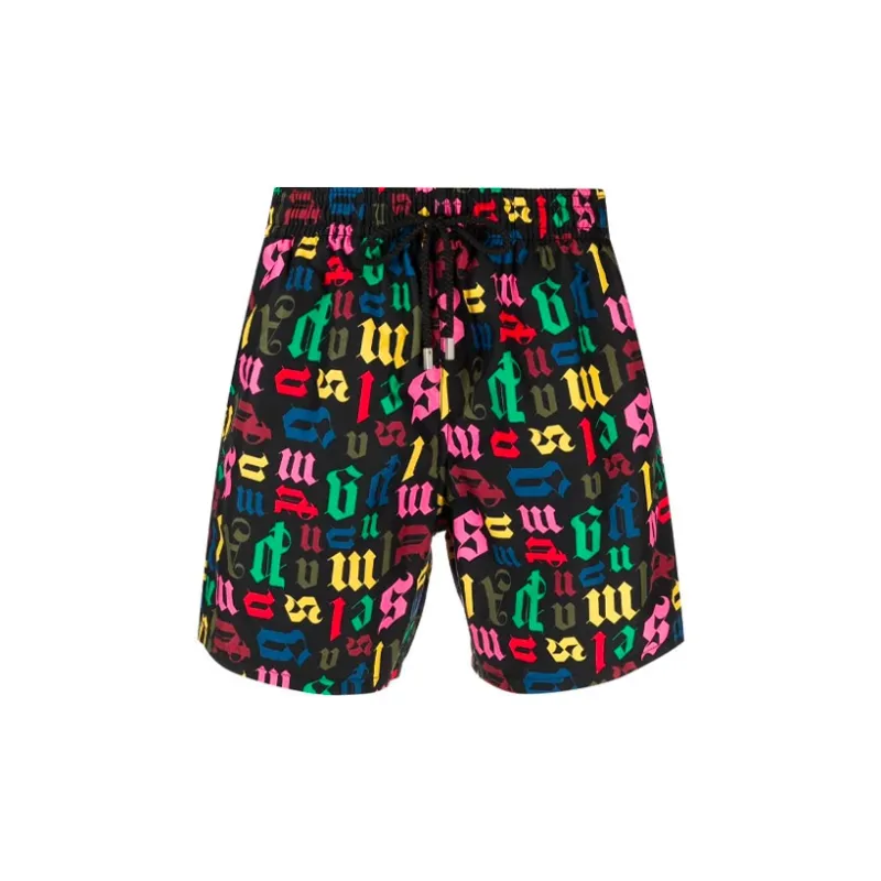 PALM ANGELS PALM ANGELS X Vilebrequin Collection Casual Shorts Men Black-1