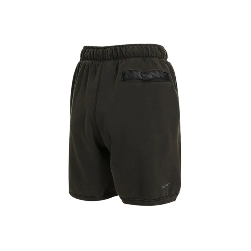 Jordan Zion As M J Zion Df Flc Short Sports Shorts Men's Black-1
