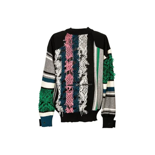 Sacai Sweaters Men Multicolor