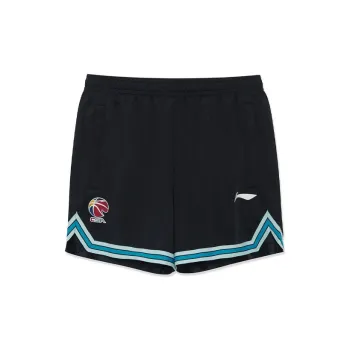 LiNing CBA Collection Professional Basketball Collection Casual Shorts Men's Black