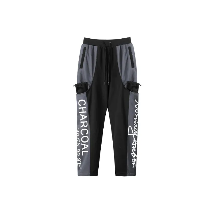 NORVINCY Western Trendy Multicolor Knitted Sweatpants Unisex-1