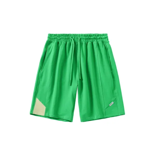 LAMLICKA Casual Shorts Unisex Green