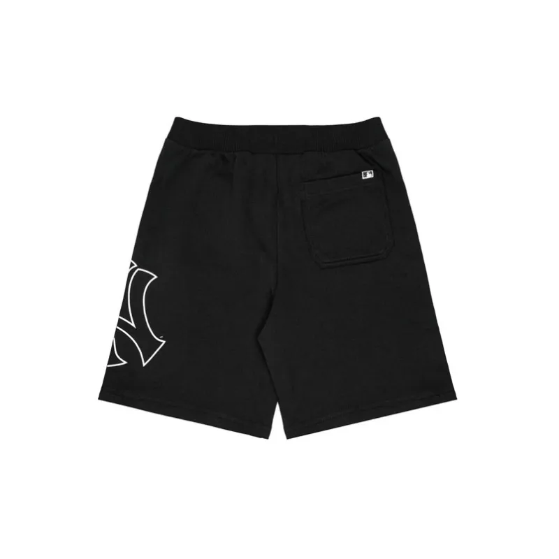 MLB New York Yankees Sports Shorts Unisex Black-1