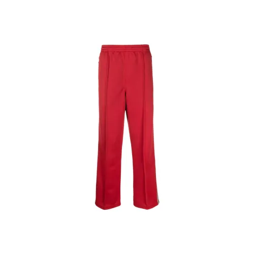 Needles Knitted Sweatpants Men Red