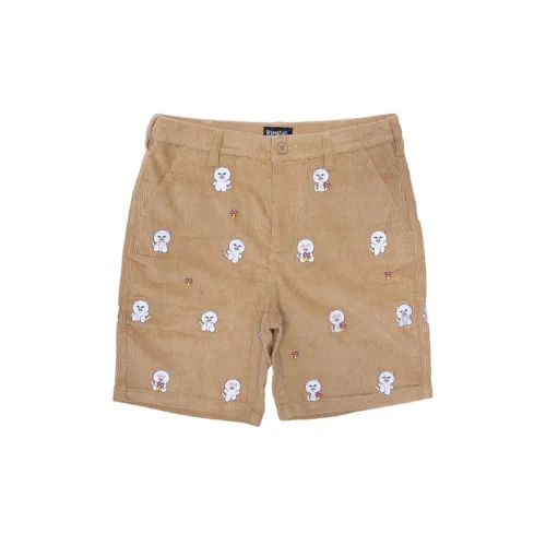 RIPNDIP Casual Shorts Unisex Brown