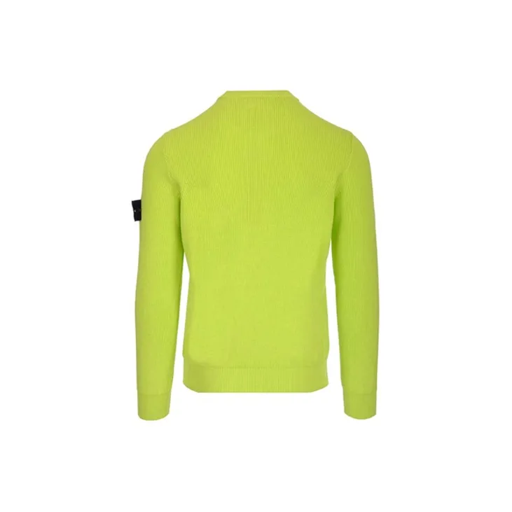 STONE ISLAND Sweaters Men Yellow Green-1
