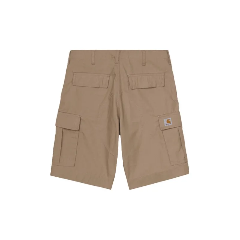 Carhartt WIP Logo Patch Knee Length Cargo Shorts-1