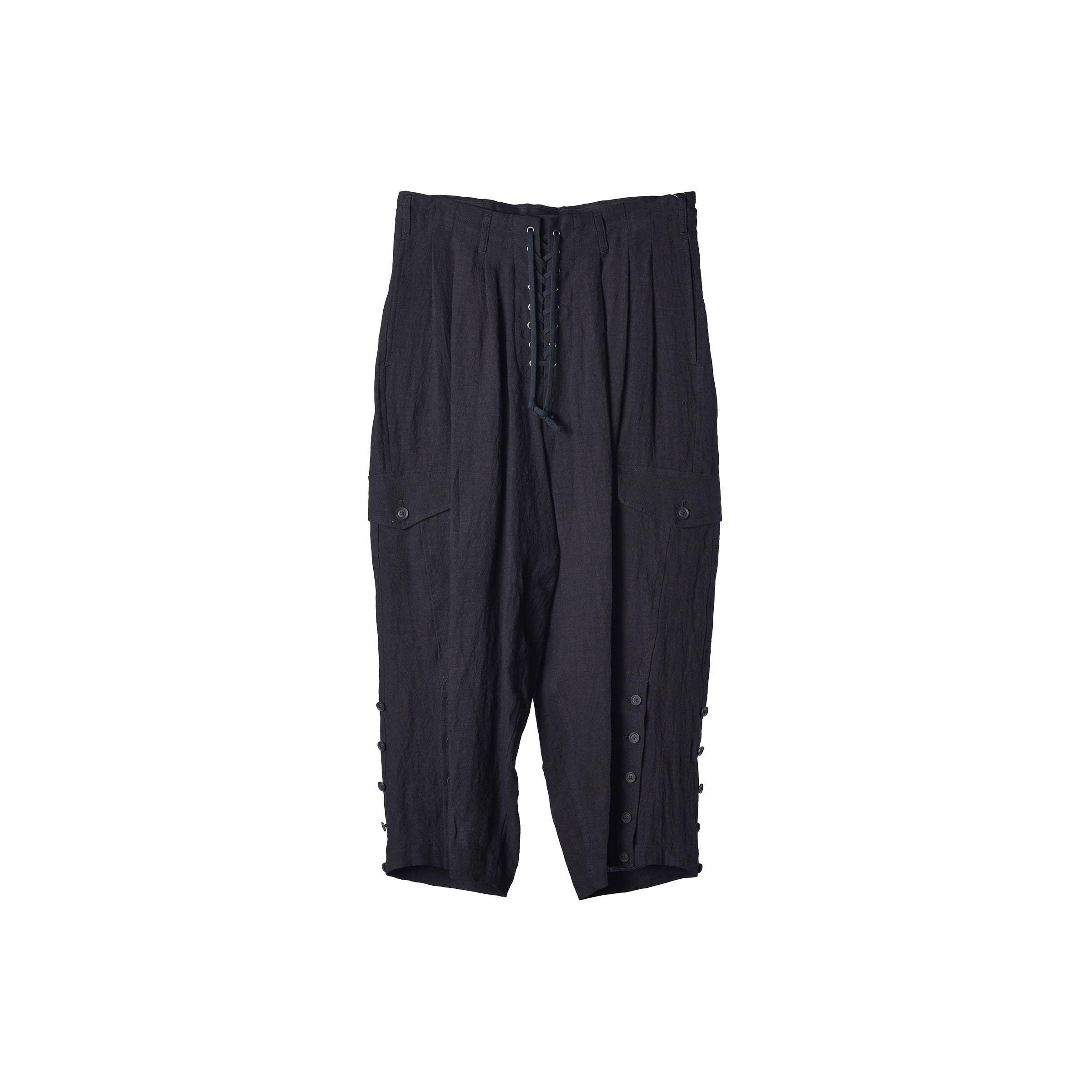 Yohji Yamamoto S'YTE Casual Pants Unisex Black - POIZON Yohji Yamamoto S'YTE Casual Pants Unisex Black - POIZON